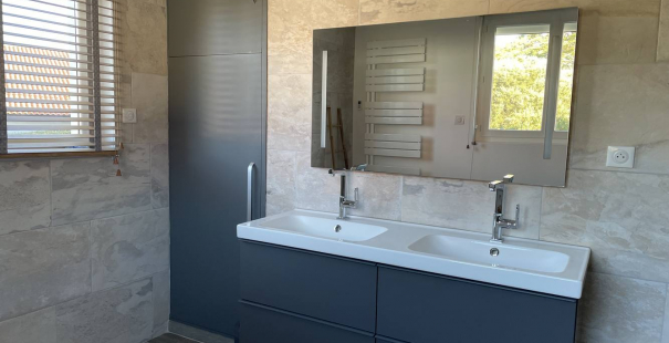 Travaux d'extension d'une salle de douche dans le Val d'Oise 95